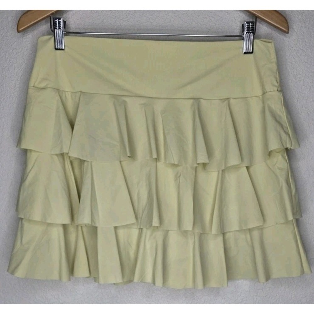 ALTARD STATE As Revival Layered Tiered Mini Skirt Skort Tennis Golf Active Sz XL
